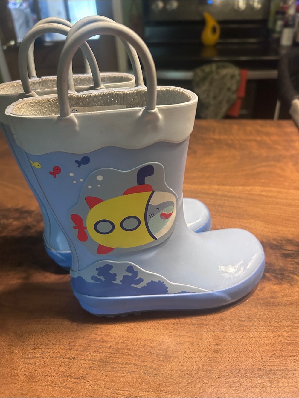 Cat & Jack Toddler Boys' Jasper Pull-On Rain Boots